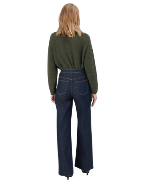 Jeans Wide Leg Blu Denim a Vita Alta | Vero Moda
