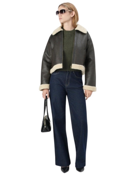 Jeans Wide Leg Blu Denim a Vita Alta | Vero Moda