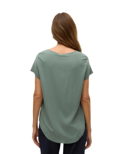 T-shirt EcoVero donna verde Vero Moda