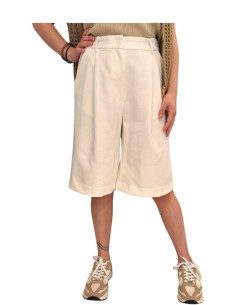 Bermuda con pinces LATTE