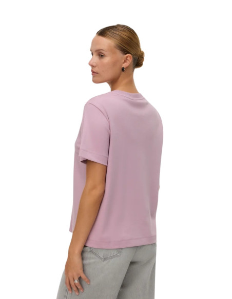 T-shirt donna Glicine in felpa 100% cotone Vero Moda