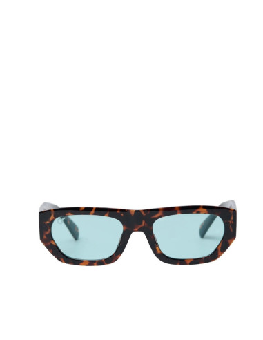 Occhiali da Sole Kyoto Havana Turchese OS Sunglasses | Unisex Acetato