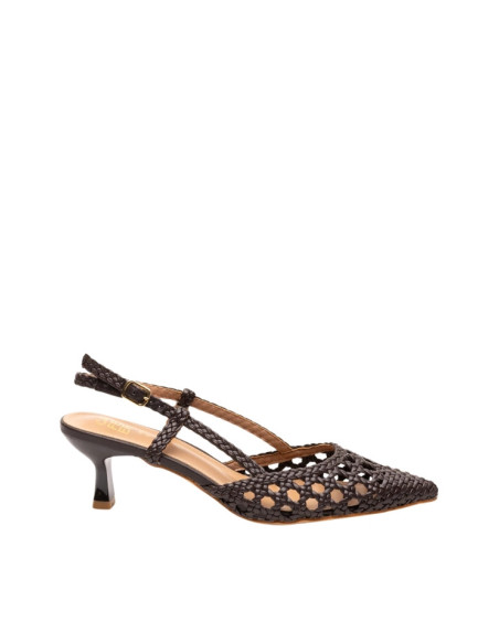 Slingback Intreccio Rattan Donna