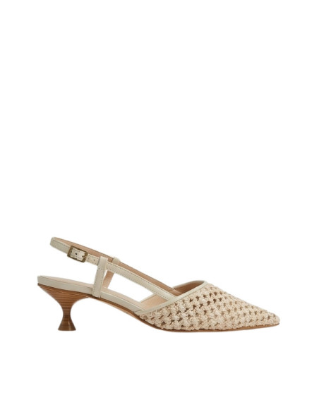 Slingback Massimo Baldi Panna Traforata | Vera Pelle & Design