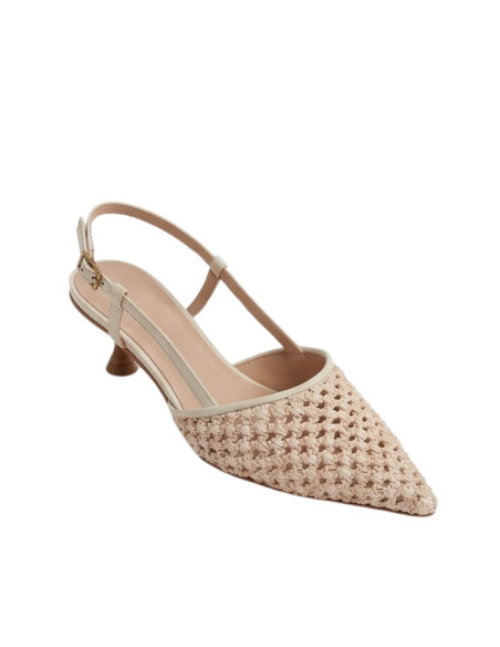 Slingback Massimo Baldi Panna Traforata | Vera Pelle & Design