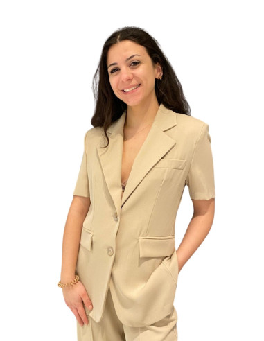 Giacca Cady Vintage Beige Tensione In