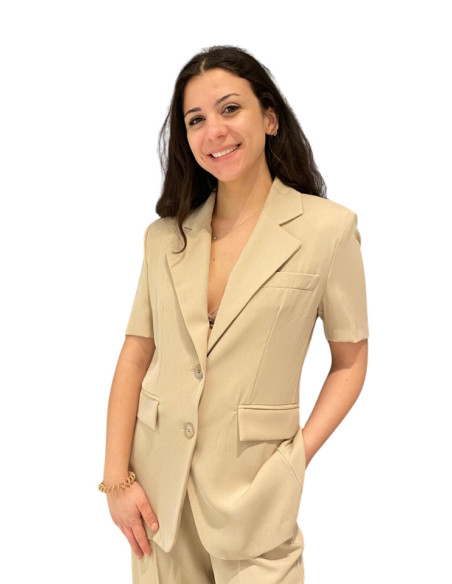 Giacca Cady Vintage Beige Tensione In