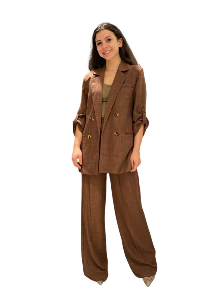 Blazer Leggero Color Moro - Zahjr
