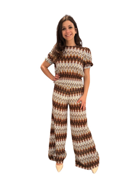 Top fantasia zig zag donna Motel