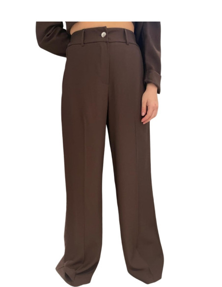 Pantalone palazzo moro donna Motel | Vita alta elegante