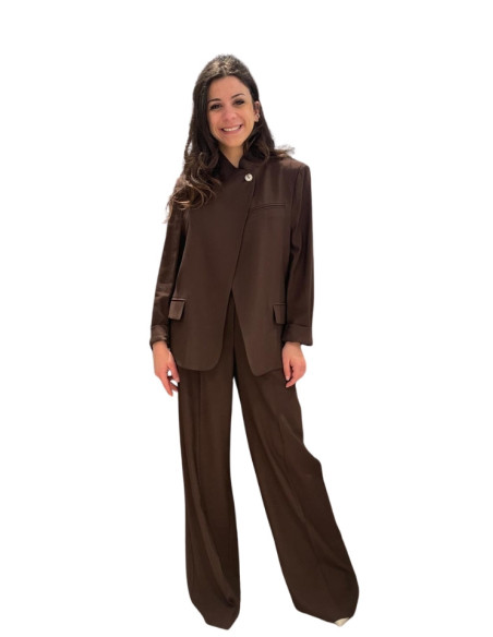 Pantalone palazzo moro donna Motel | Vita alta elegante