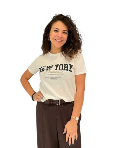 T-shirt New York Brooklyn Donna | Le Streghe